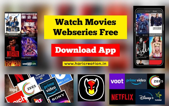 Watch Free Movies, Web-Series App Download